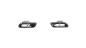 Preview: Mercedes-Benz AMG Akrapovic E63/E63 S AMG W213 Carbon Endrohre Matt