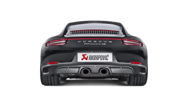 Porsche 911 Carrera /S /4 /4S /GTS 991.2 2018 Akrapovic Slip On Line Titan