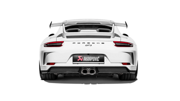 Porsche 911 GT3 991.2 2018 Akrapovic Evolution Race Krümmer Titan