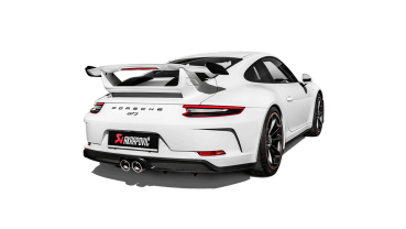 Porsche 911 GT3 991.2 2018 Akrapovic Evolution Race Headers Titanium
