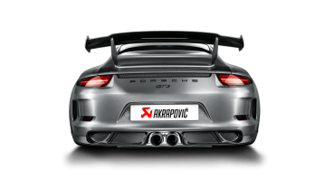 Porsche 911 GT3 991 2017 Akrapovic Slip On Line Titanium