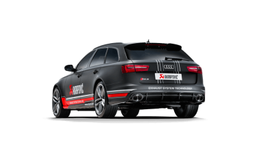Audi RS6 Avant C7 2018 Akrapovic Evolution Line Titanium