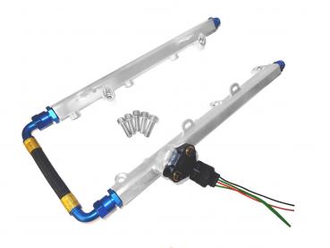 Linney Tuning Nissan R35 GT-R Fuel Rail Kit with fuel pressure sensor
