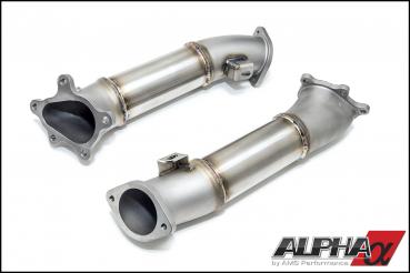 AMS Performance Nissan R35 GTR VR38 Alpha 90mm Catless Downpipe