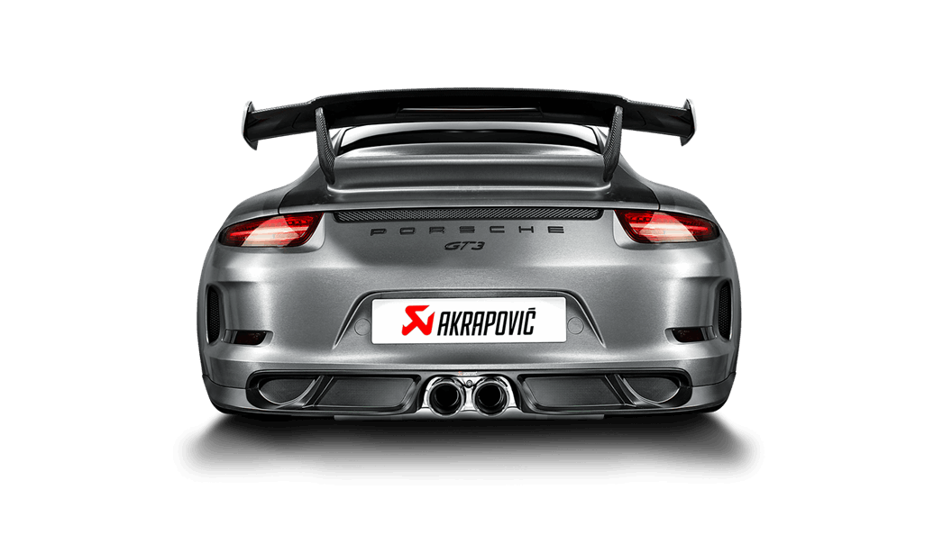 Porsche 911 GT3 991 2017 Akrapovic Evolution Race Titanium