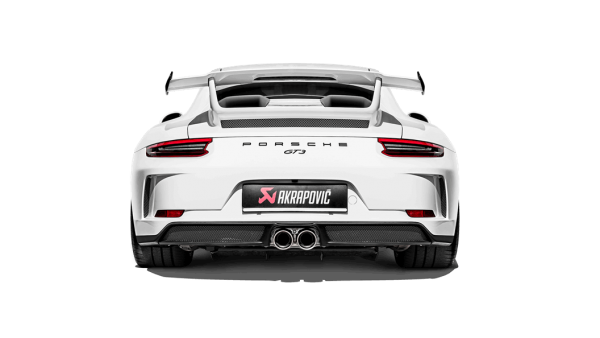 Porsche 911 GT3 991.2 2018 Akrapovic Evolution Race Krümmer Titan