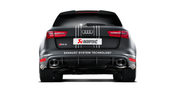 Audi RS6 Avant C7 2018 Akrapovic Evolution Line Titan
