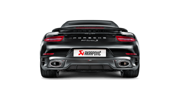 Porsche 911 Turbo/Turbo S 991 2015 Akrapovic Slip On Line Titan