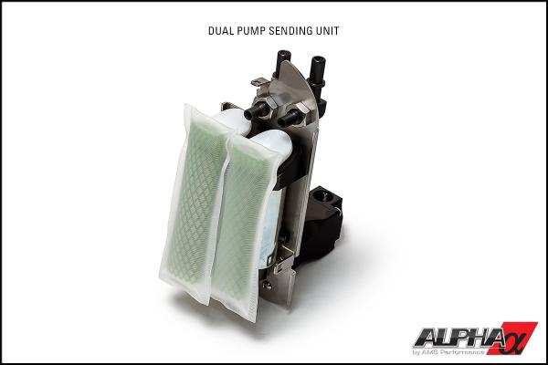 AMS Performance Nissan R35 GTR Alpha Dual Omega Brushless Fuel Pump System - Kopie